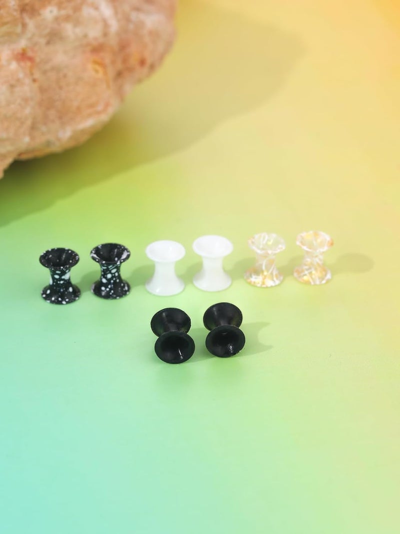 Xpircn Store 4mm-25mm Silicone Ear Gauges Flexible Ear Tunnels Plugs Stretchers Expander Double Flared Flesh Ear Piercing Jewelry for Women Men - Image 4